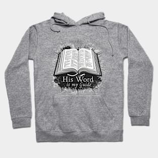 His word is my guide Hoodie